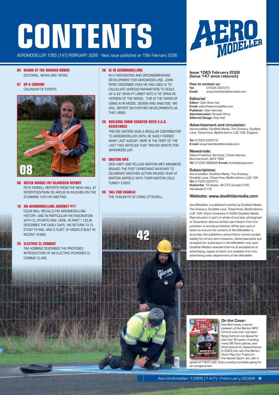 AeroModeller Preview Pages