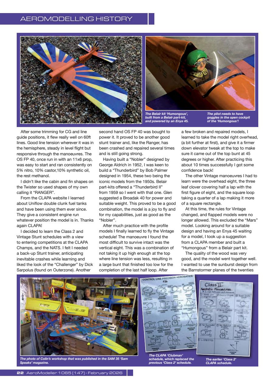 AeroModeller Preview Pages