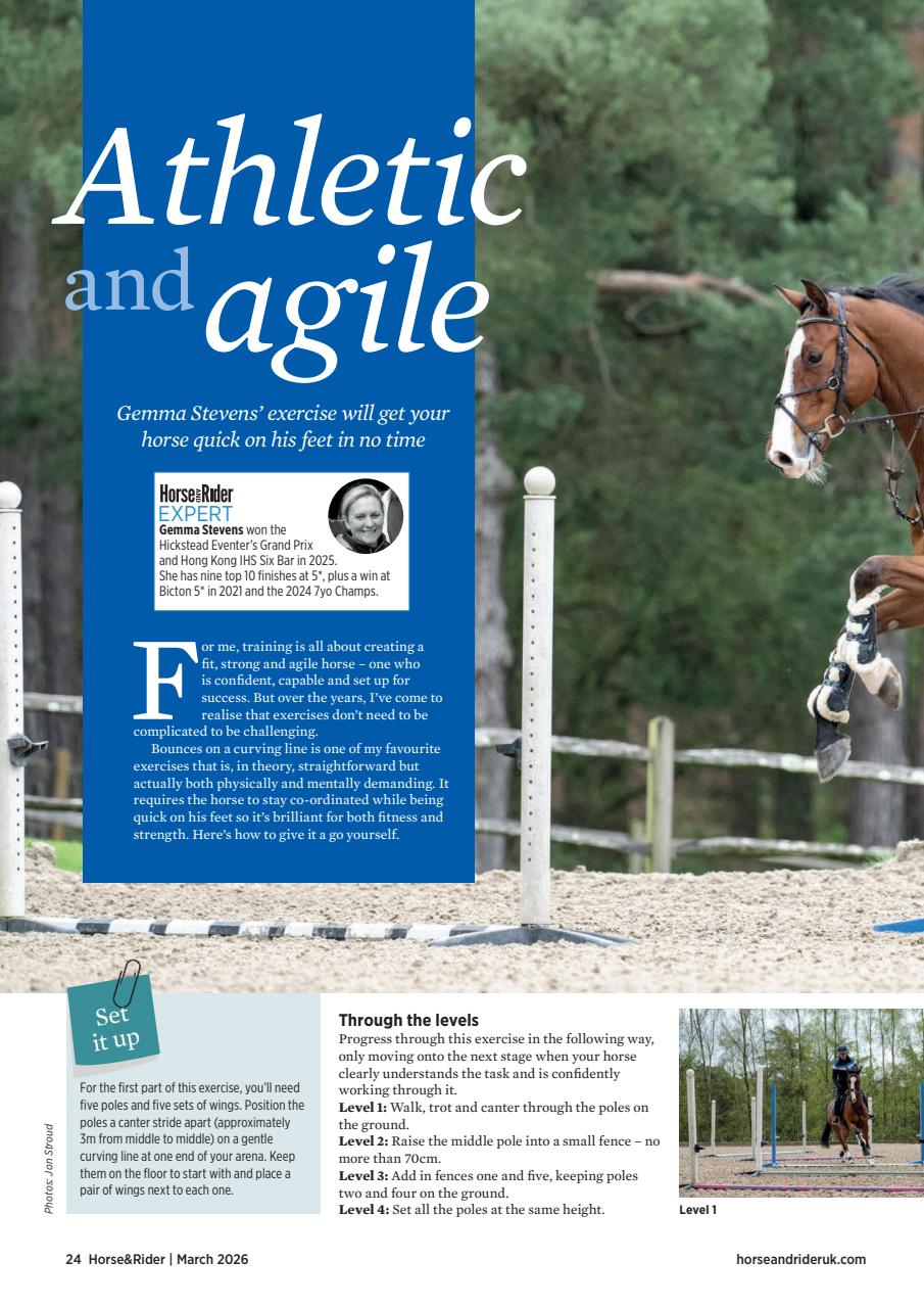 Horse&Rider Magazine - UK equestrian magazine for Horse and Rider Preview Pages