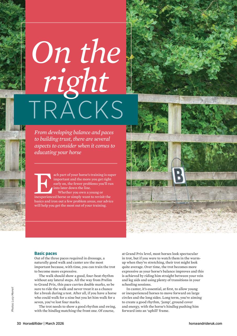 Horse&Rider Magazine - UK equestrian magazine for Horse and Rider Preview Pages