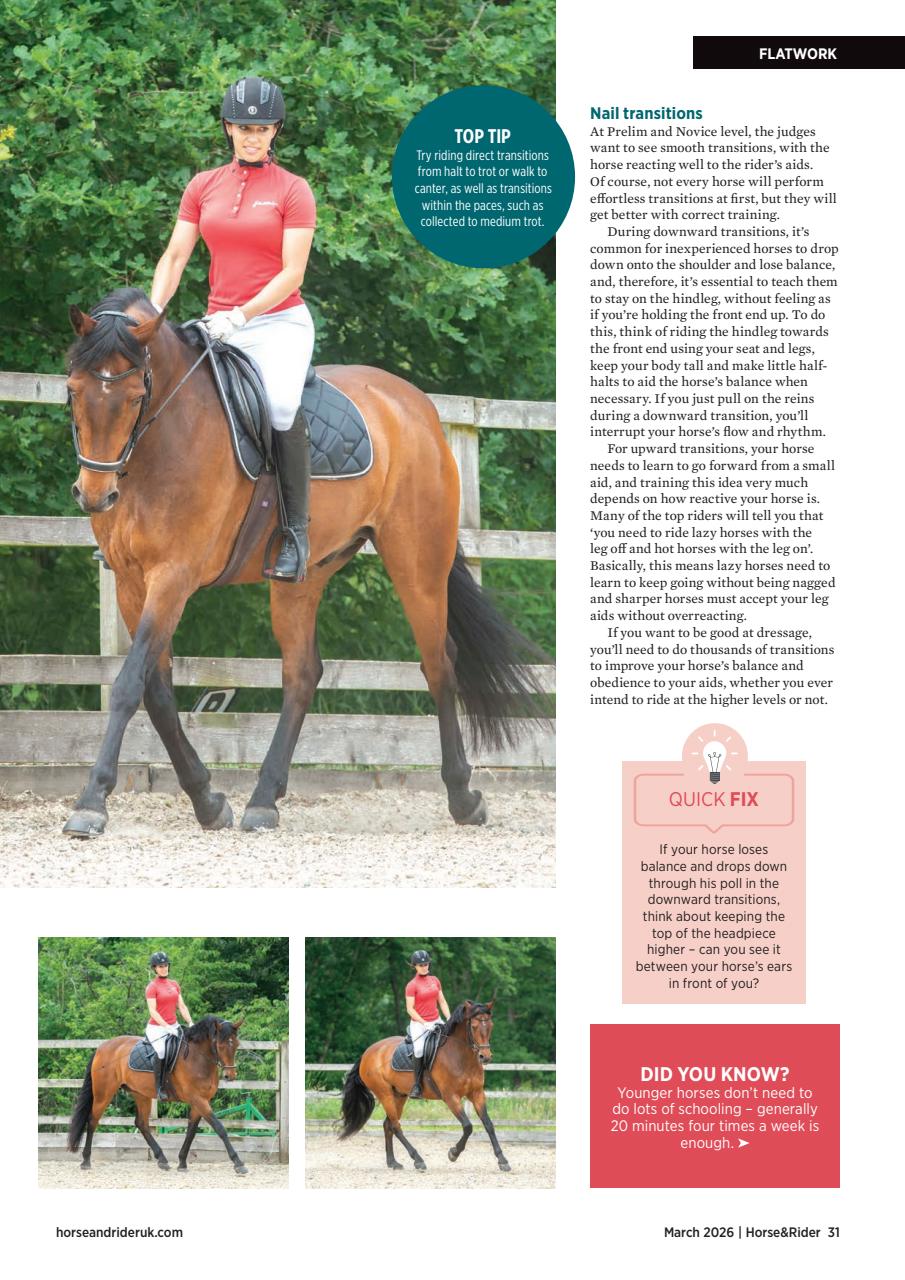 Horse&Rider Magazine - UK equestrian magazine for Horse and Rider Preview Pages