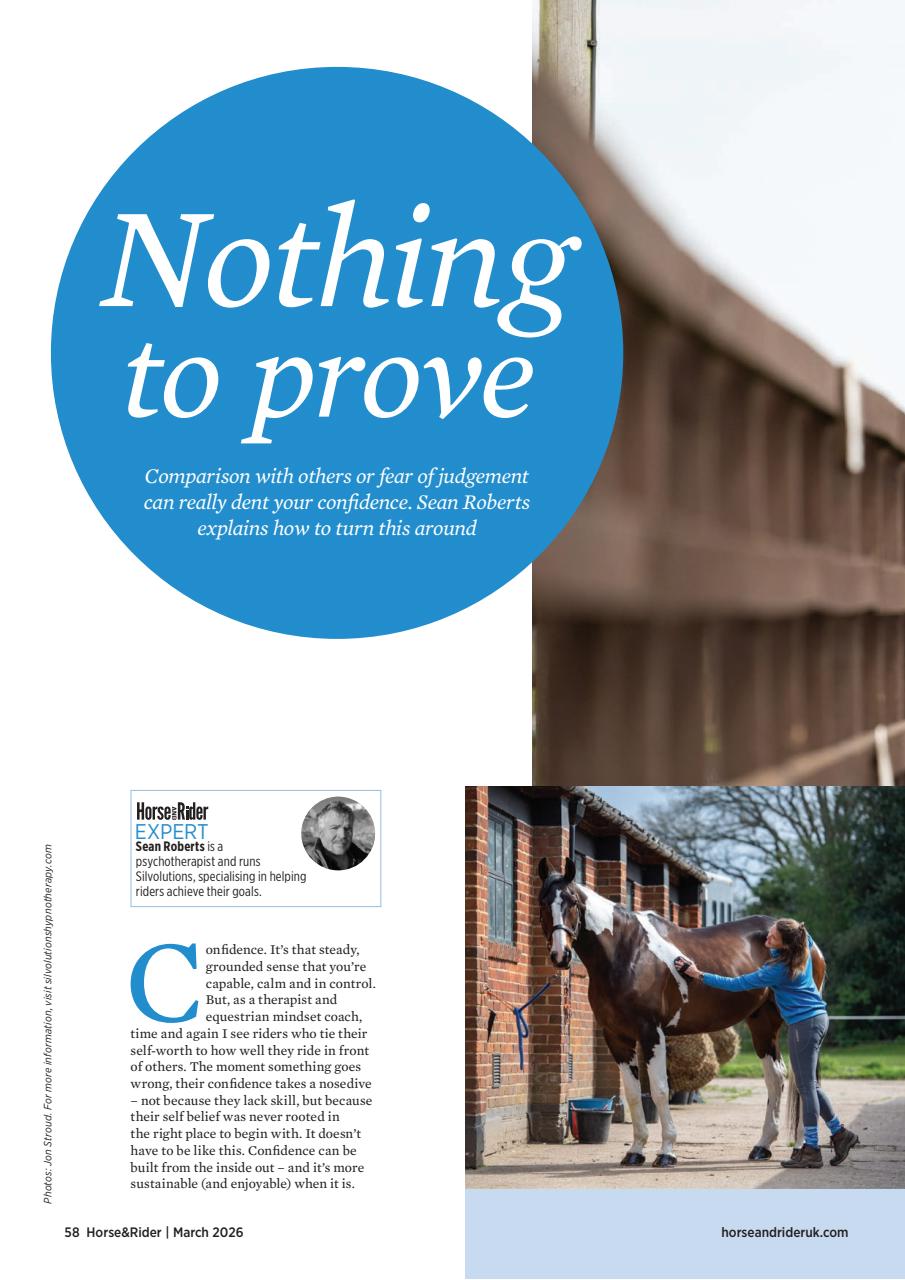 Horse&Rider Magazine - UK equestrian magazine for Horse and Rider Preview Pages