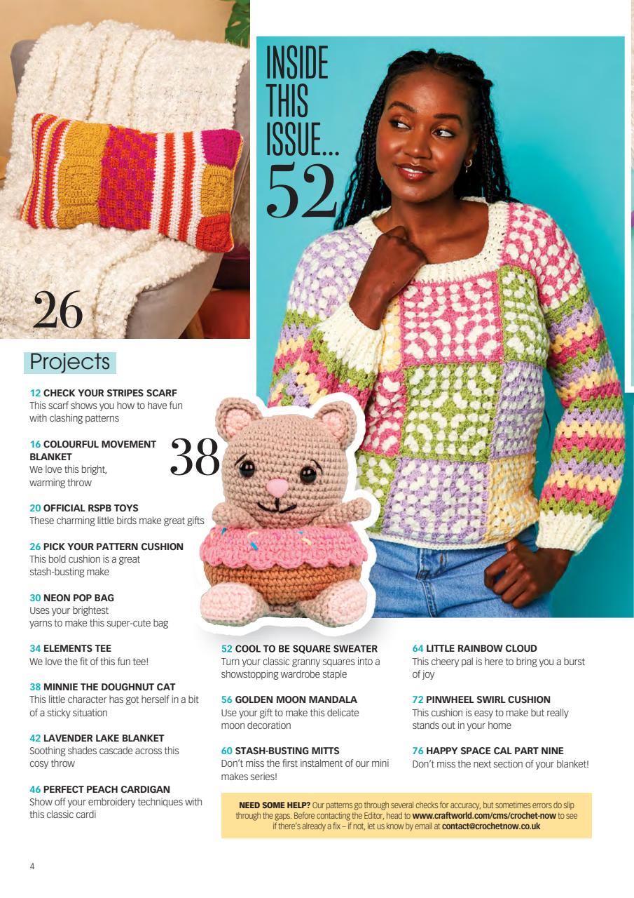 Crochet Now Magazine Preview Pages