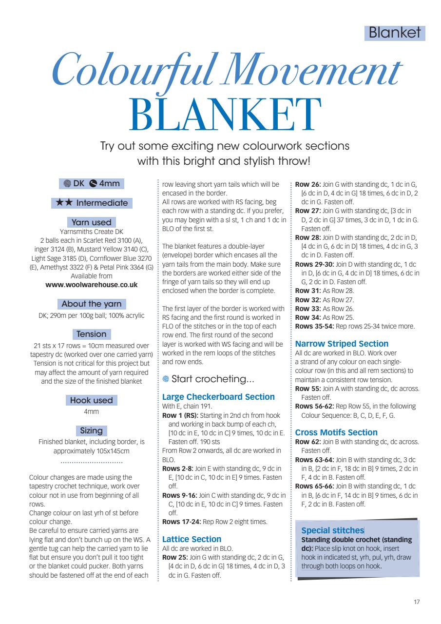 Crochet Now Magazine Preview Pages