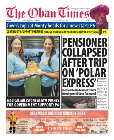 The Oban Times & Lochaber Times issue Thursday, January 15, 2026