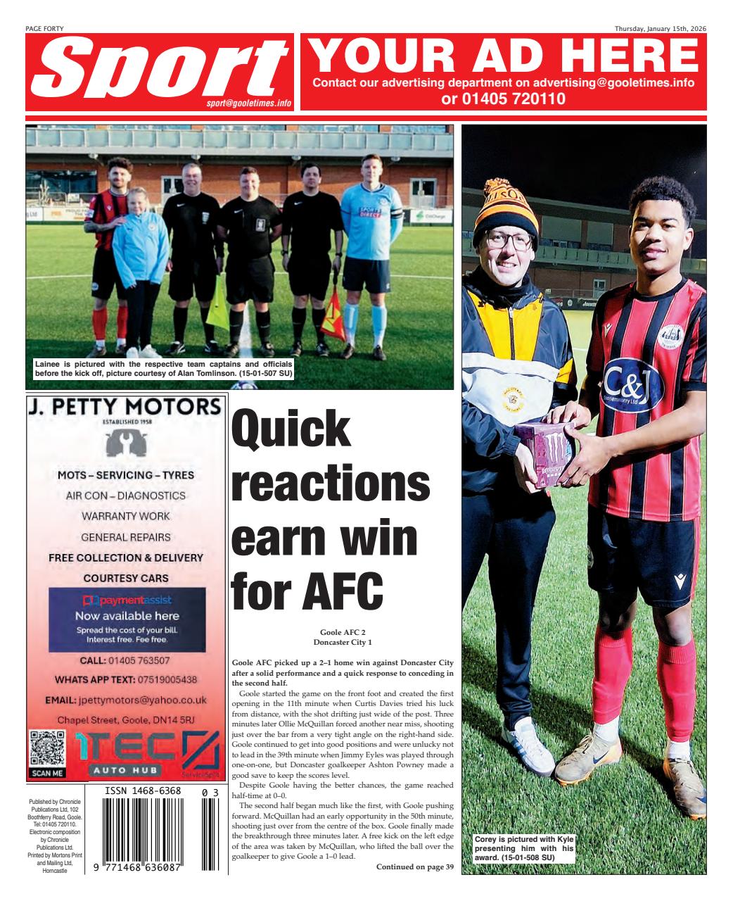 Goole Times Preview Pages