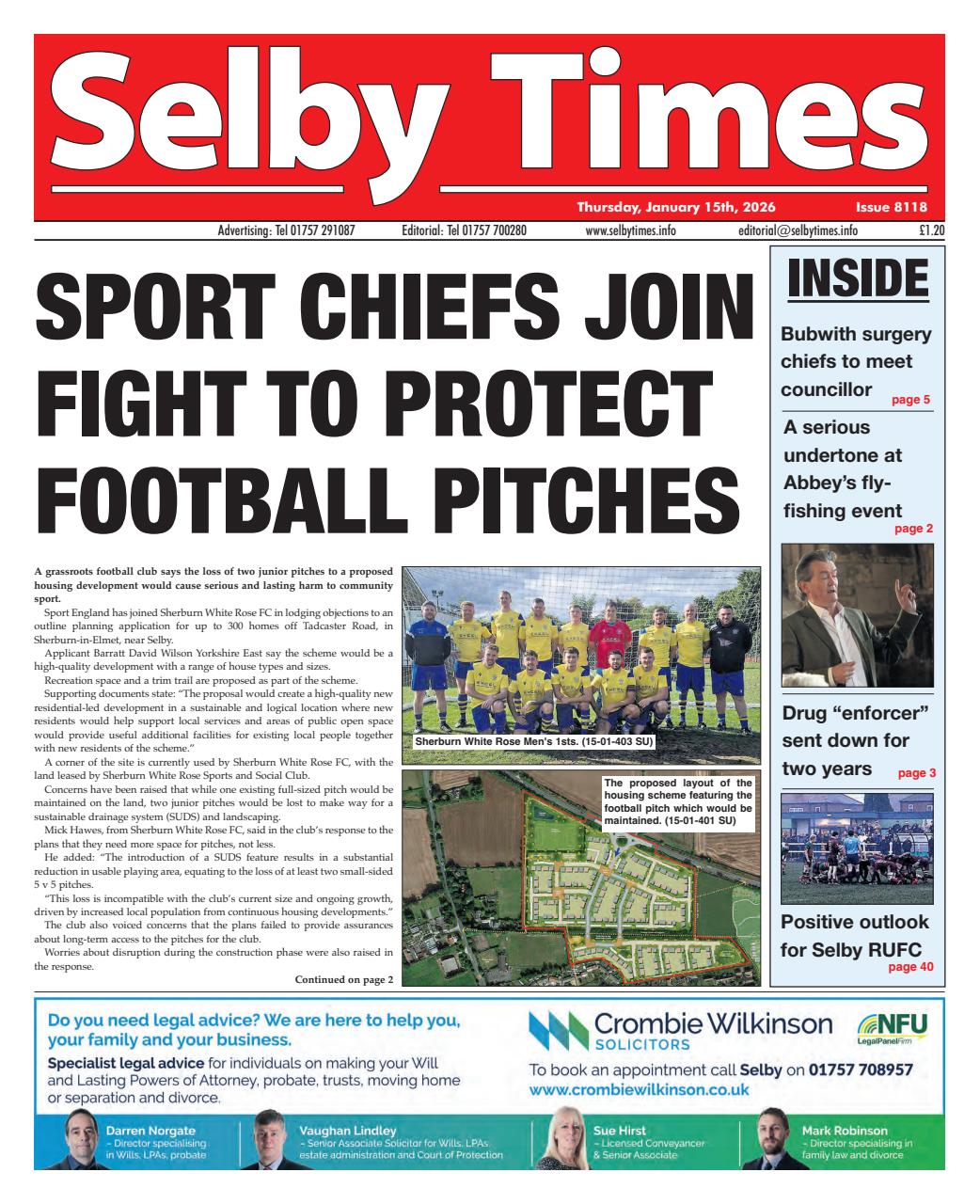 Selby Times Preview Pages