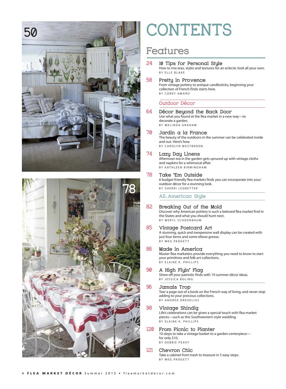 Flea Market Decor Preview Pages