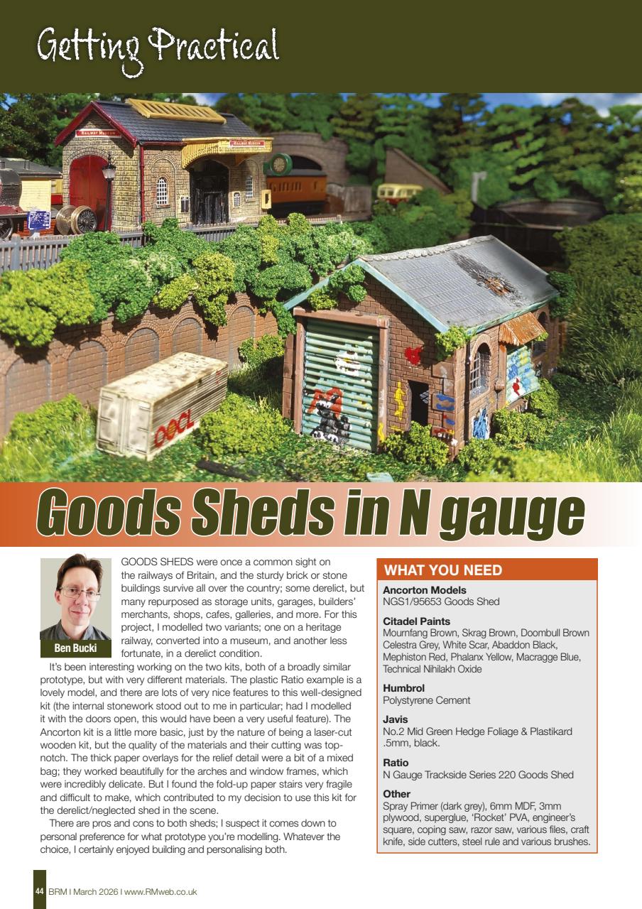 British Railway Modelling (BRM) Preview Pages