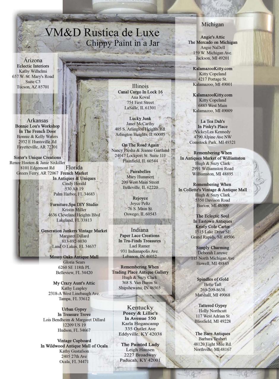 Flea Market Decor Preview Pages