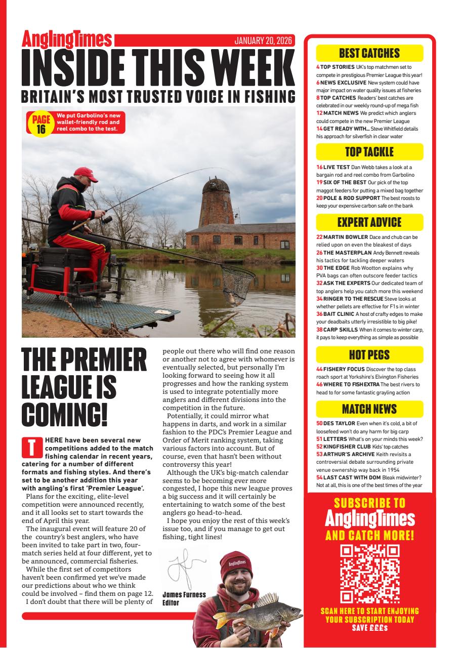 Angling Times Preview Pages