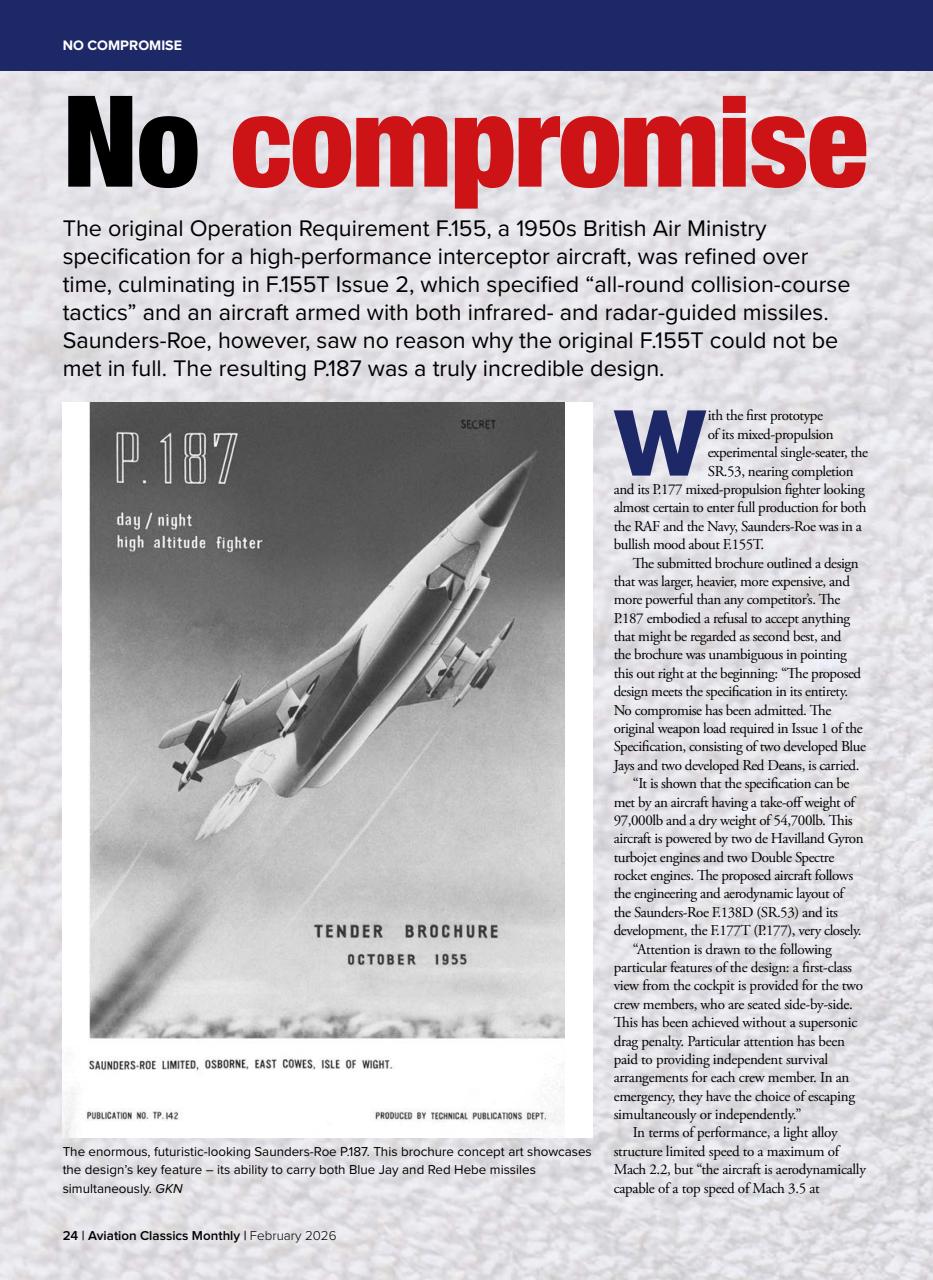 Aviation Classics Monthly Preview Pages