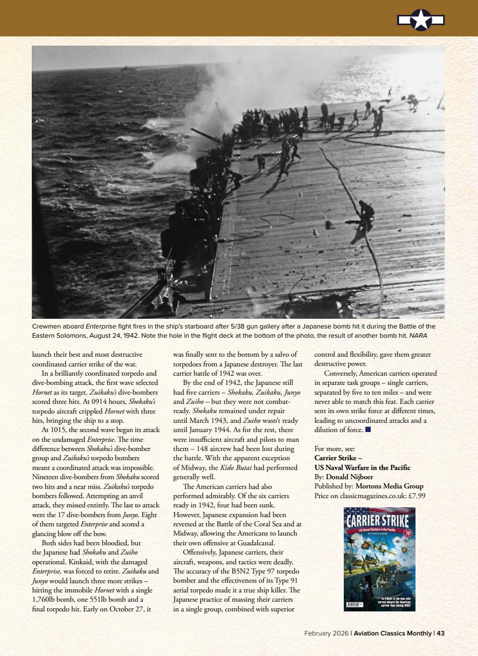 Aviation Classics Monthly Preview Pages