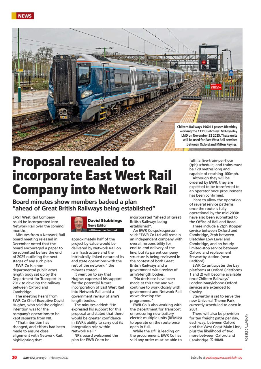 Rail Preview Pages