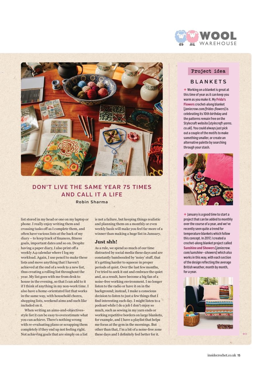 Inside Crochet Preview Pages