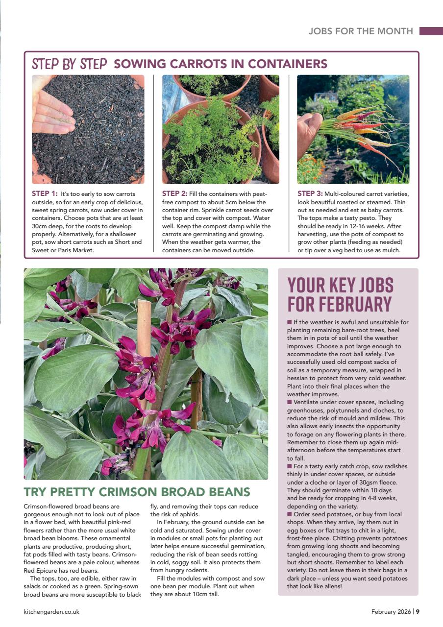 Kitchen Garden Magazine Preview Pages