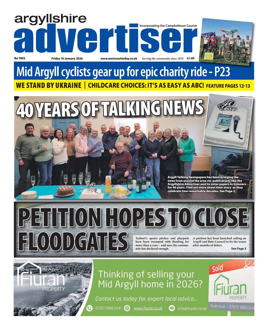 Argyllshire Advertiser Preview Pages