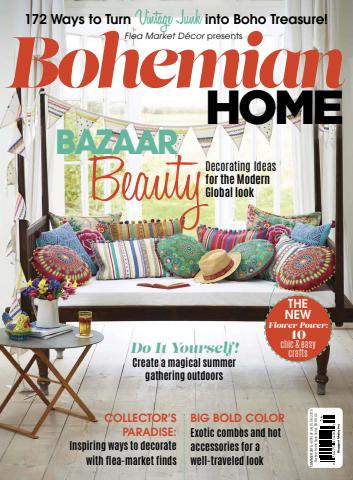 Flea Market Decor issue Bohemian Home Summer 2015
