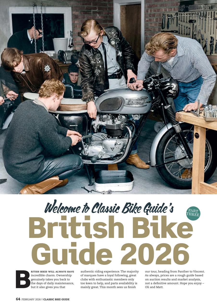 Classic Bike Guide Preview Pages