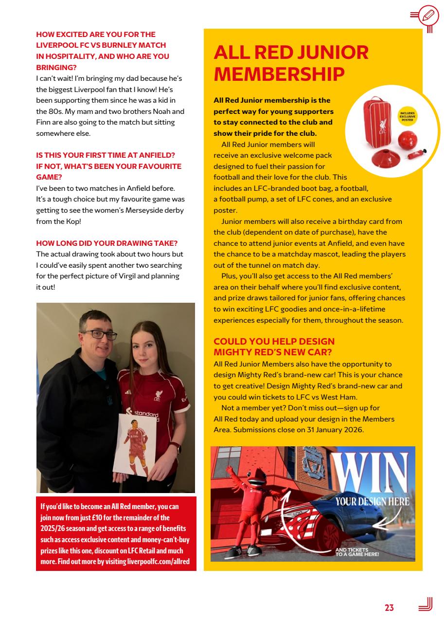 Liverpool FC Programmes Preview Pages