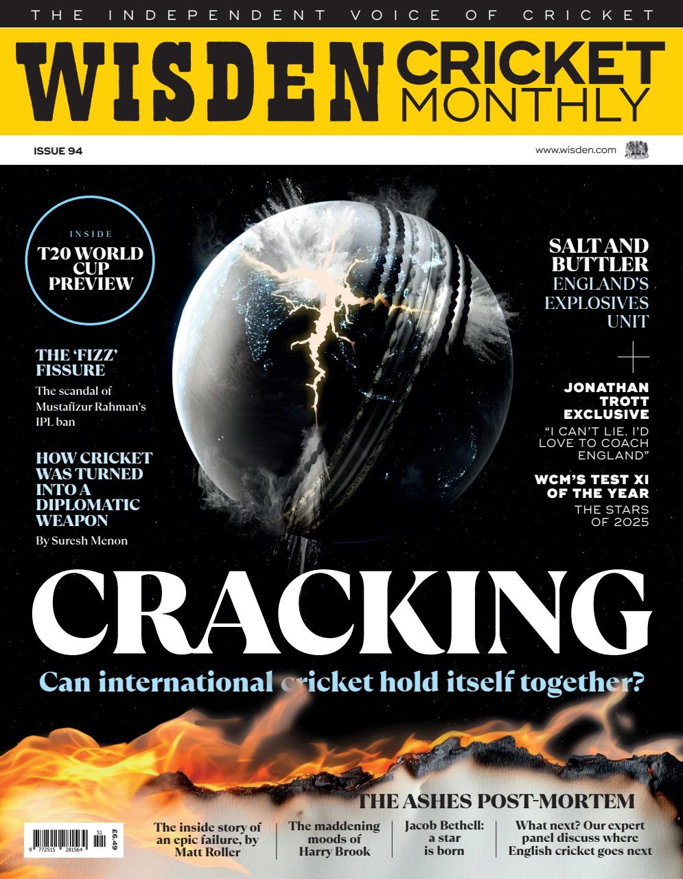 Wisden Cricket Monthly Preview Pages