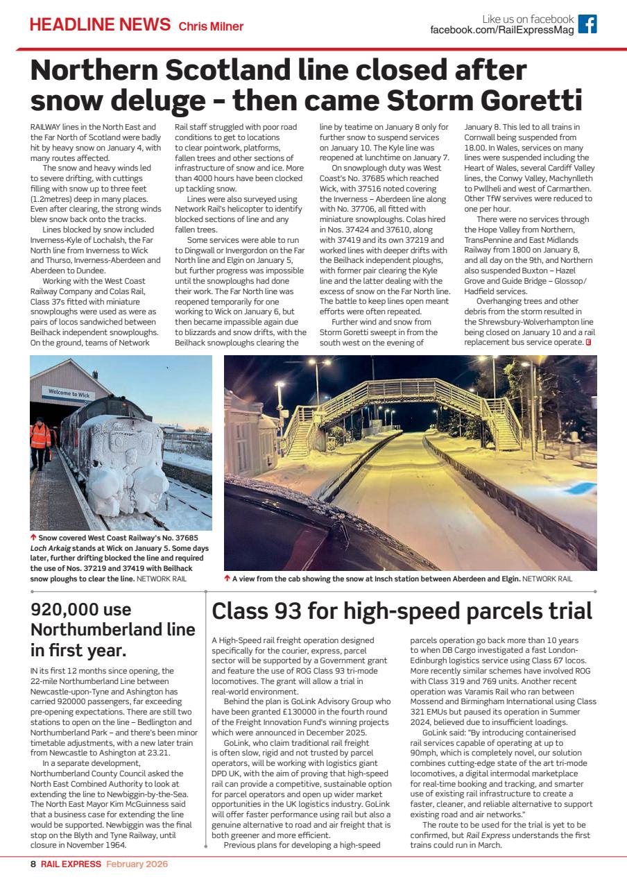 Rail Express Preview Pages