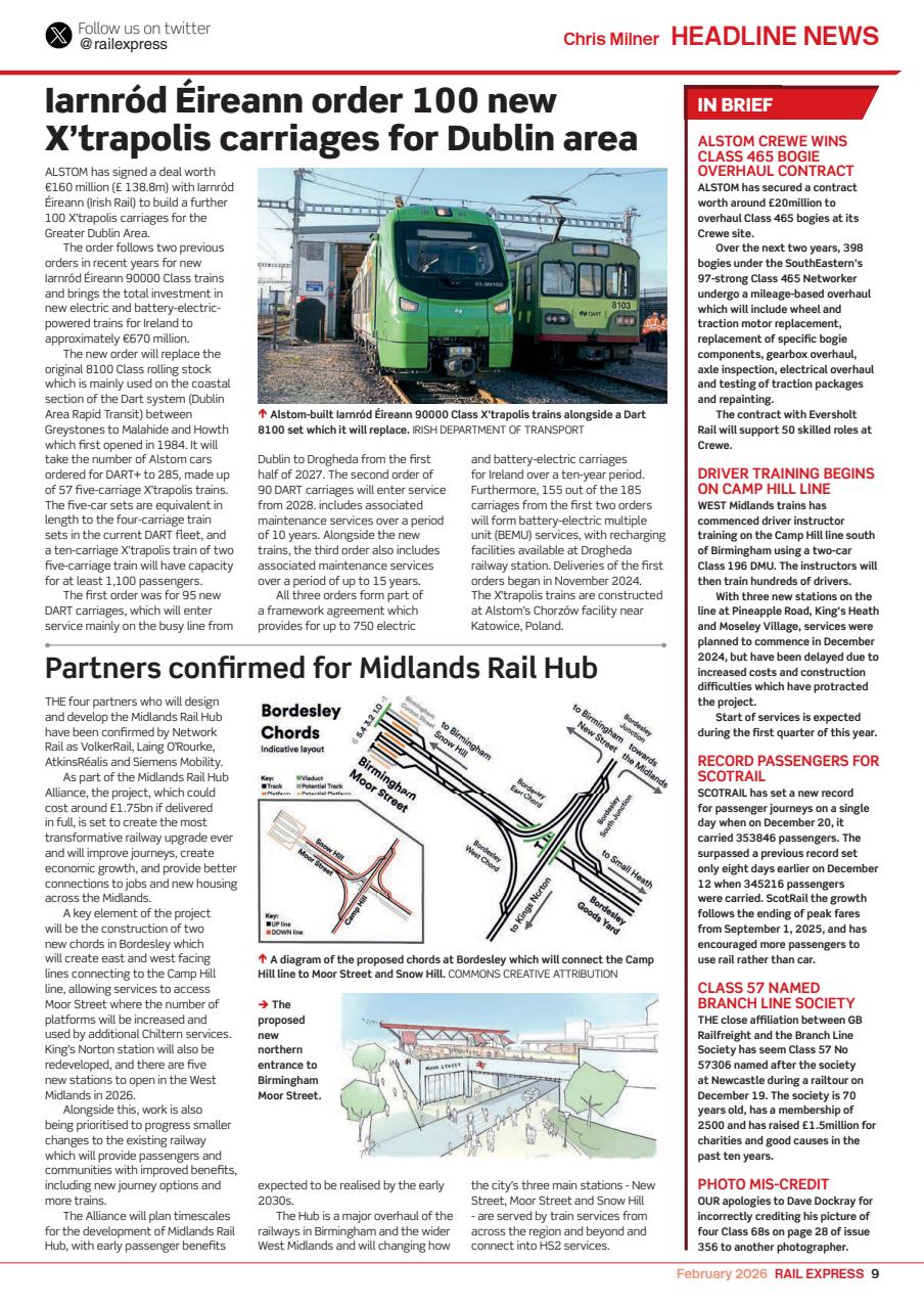 Rail Express Preview Pages