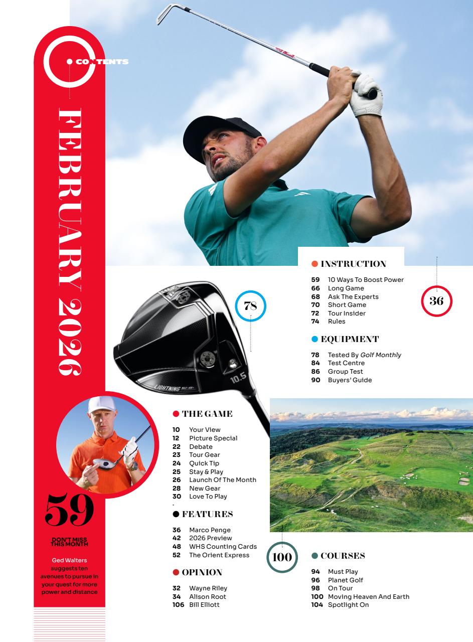 Golf Monthly Preview Pages
