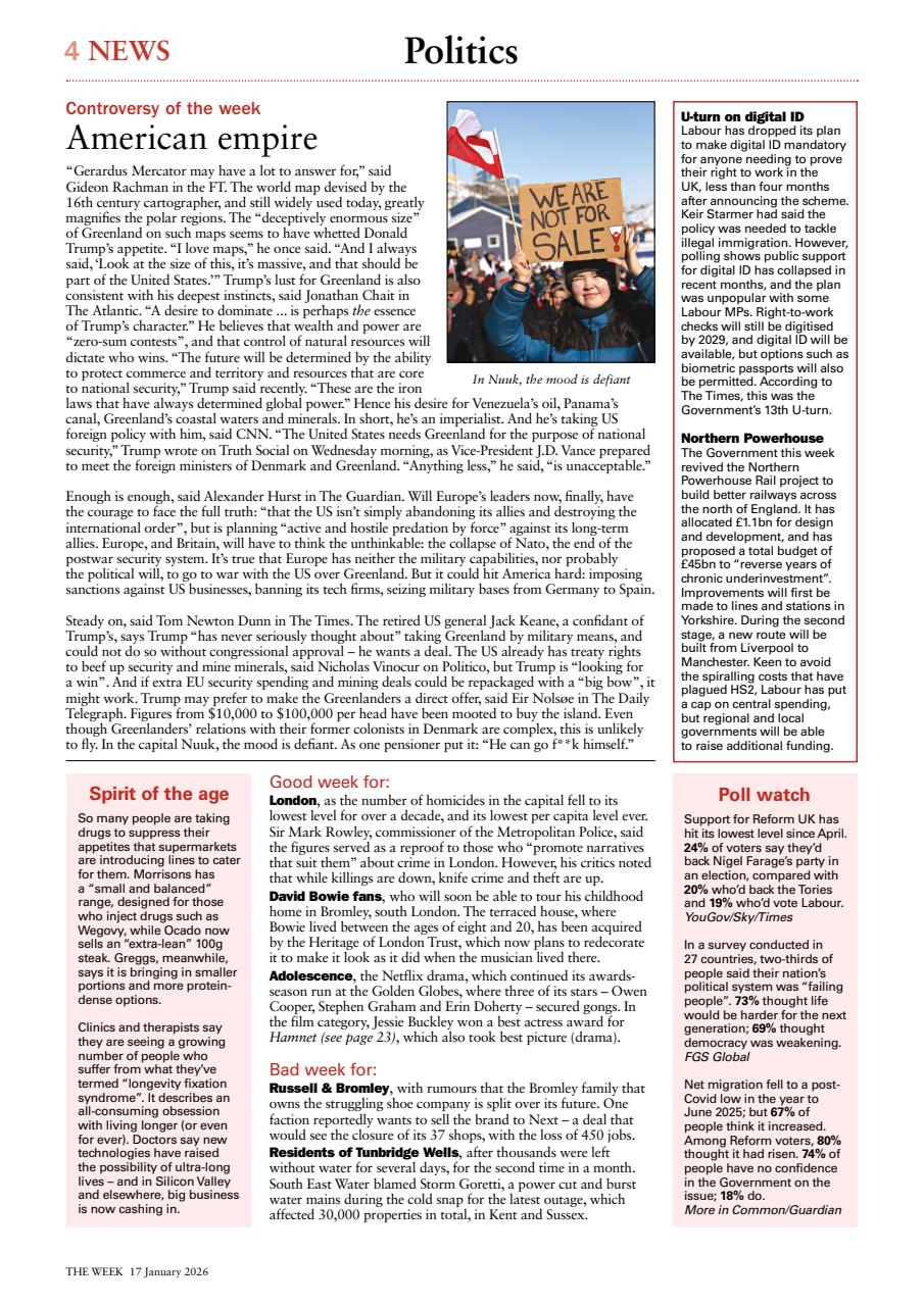 The Week Preview Pages