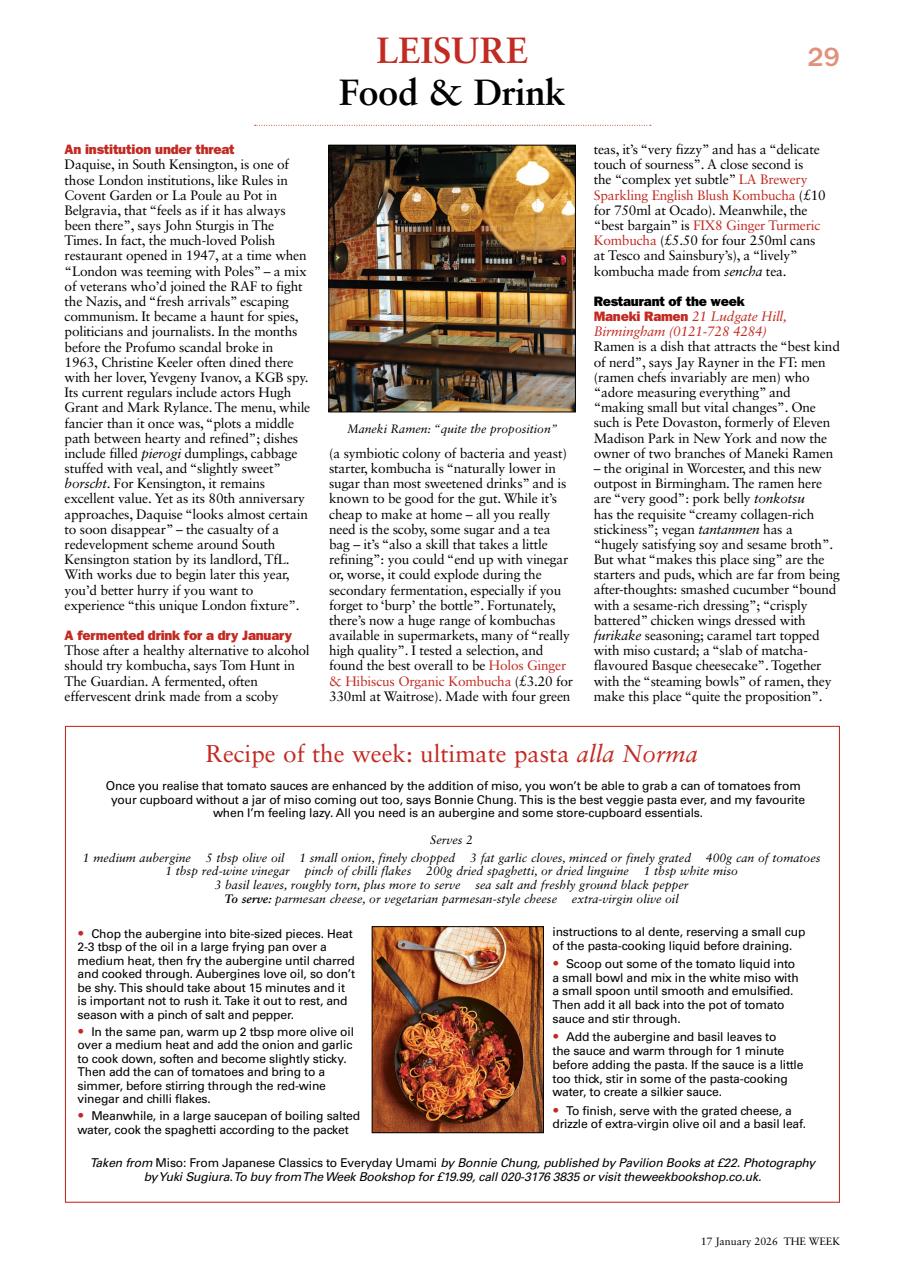 The Week Preview Pages