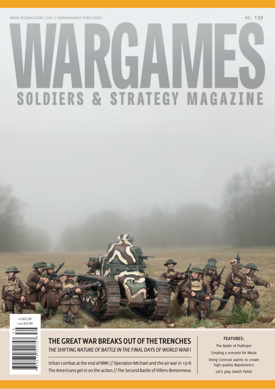 Wargames, Soldiers & Strategy Preview Pages