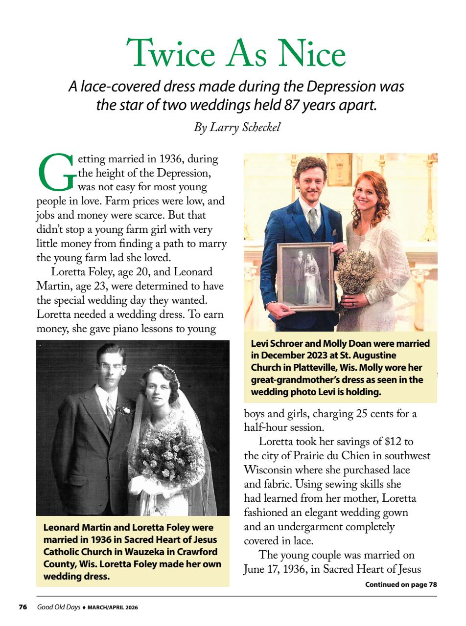 Good Old Days Preview Pages