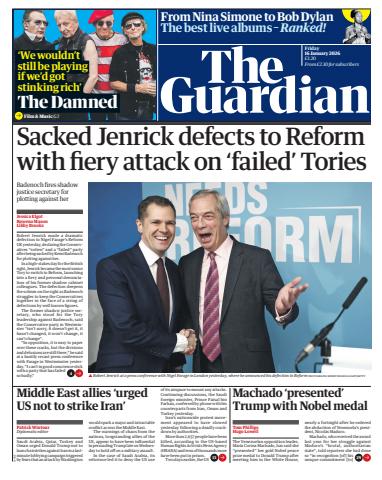 The Guardian Newspaper issue Friday, 16 January 2026