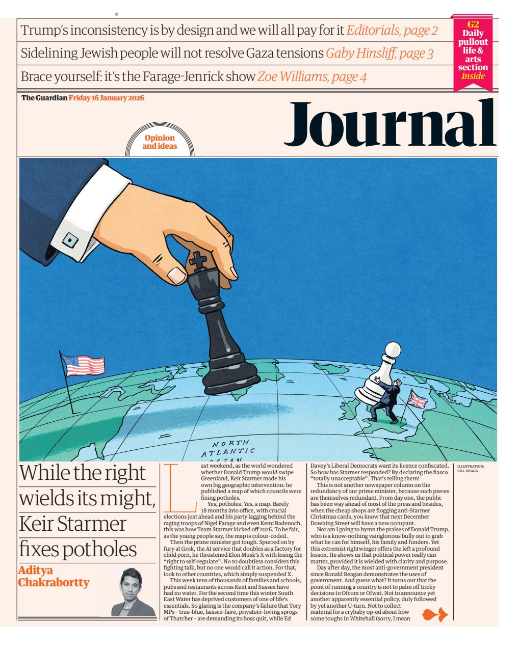 The Guardian Newspaper Preview Pages