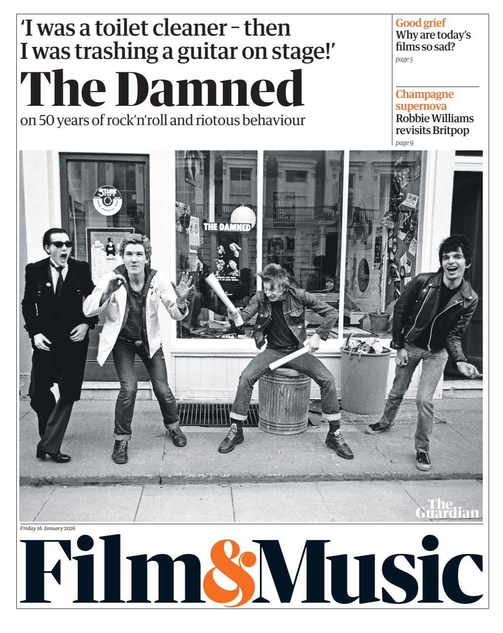 The Guardian Newspaper Preview Pages