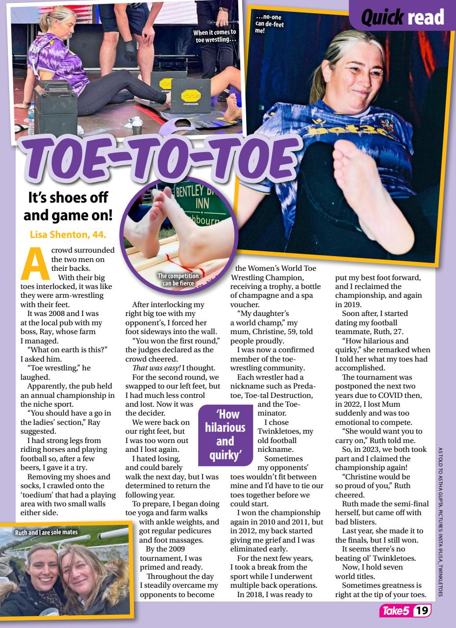 Take 5 Preview Pages