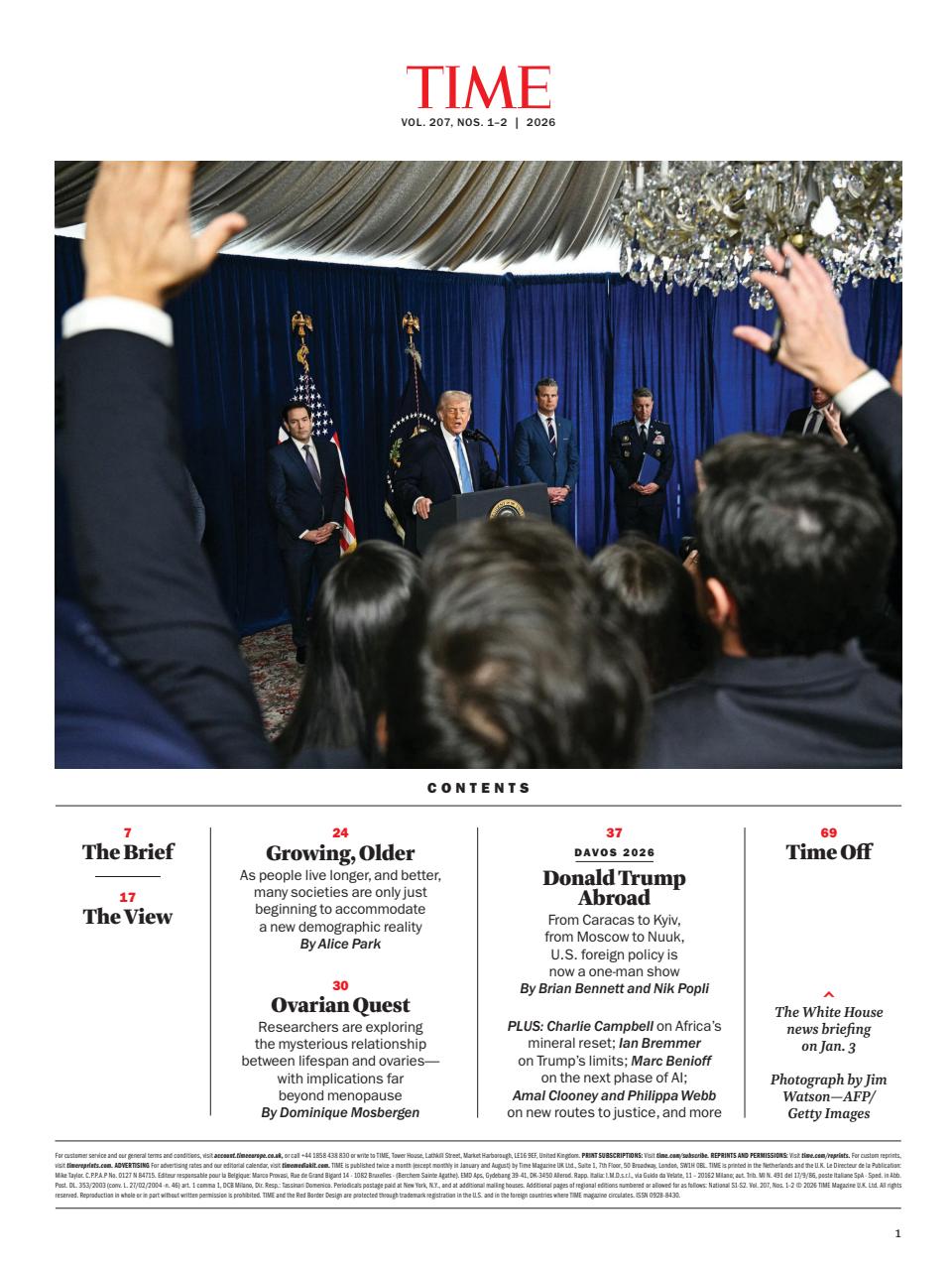 TIME Magazine Europe Preview Pages