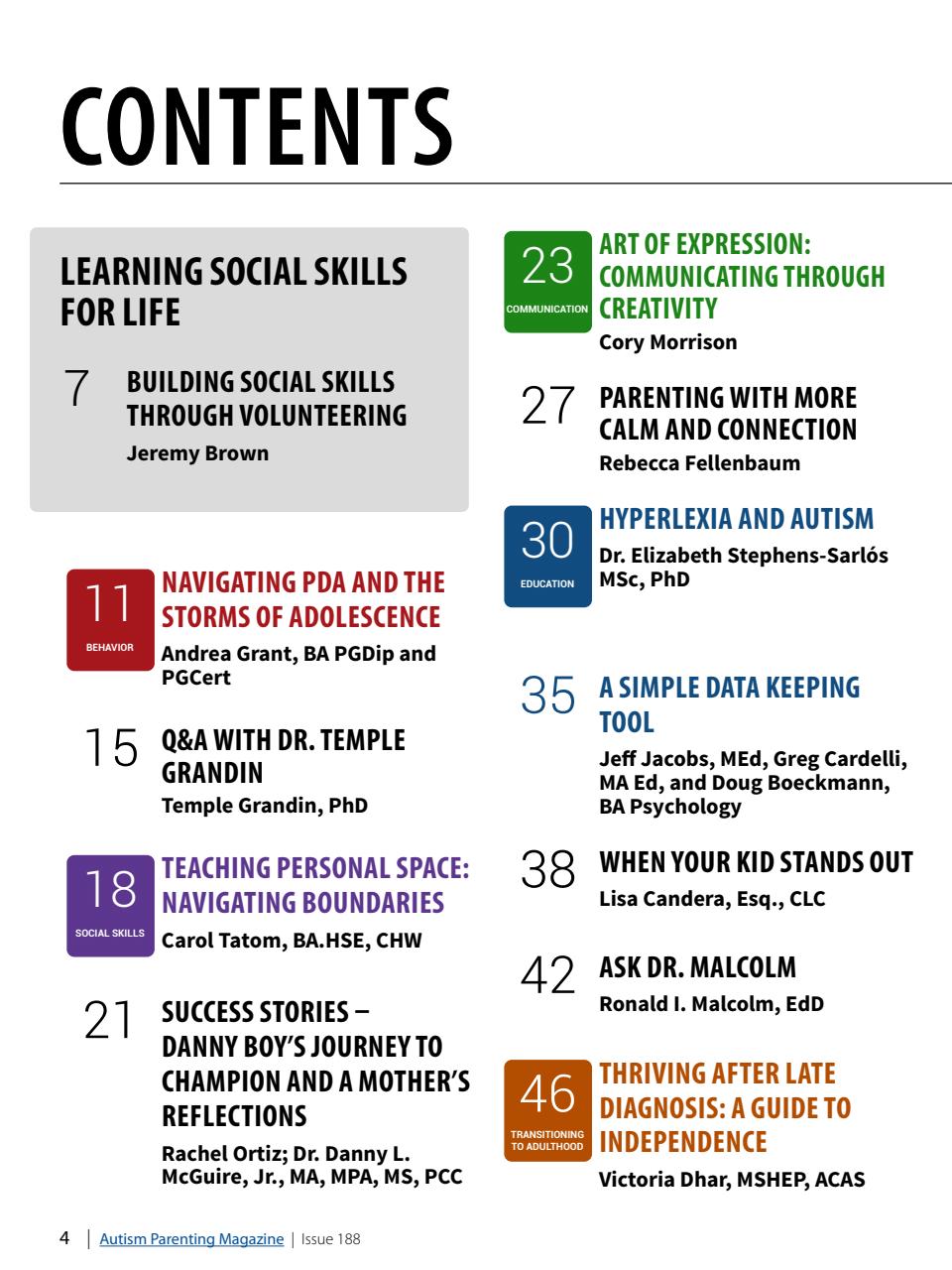 Autism Parenting Preview Pages