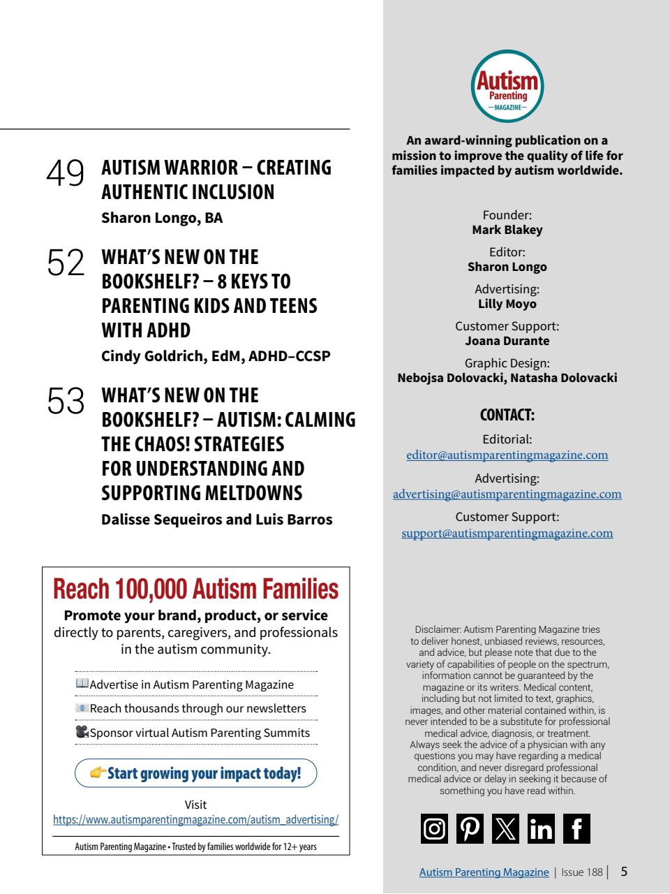 Autism Parenting Preview Pages