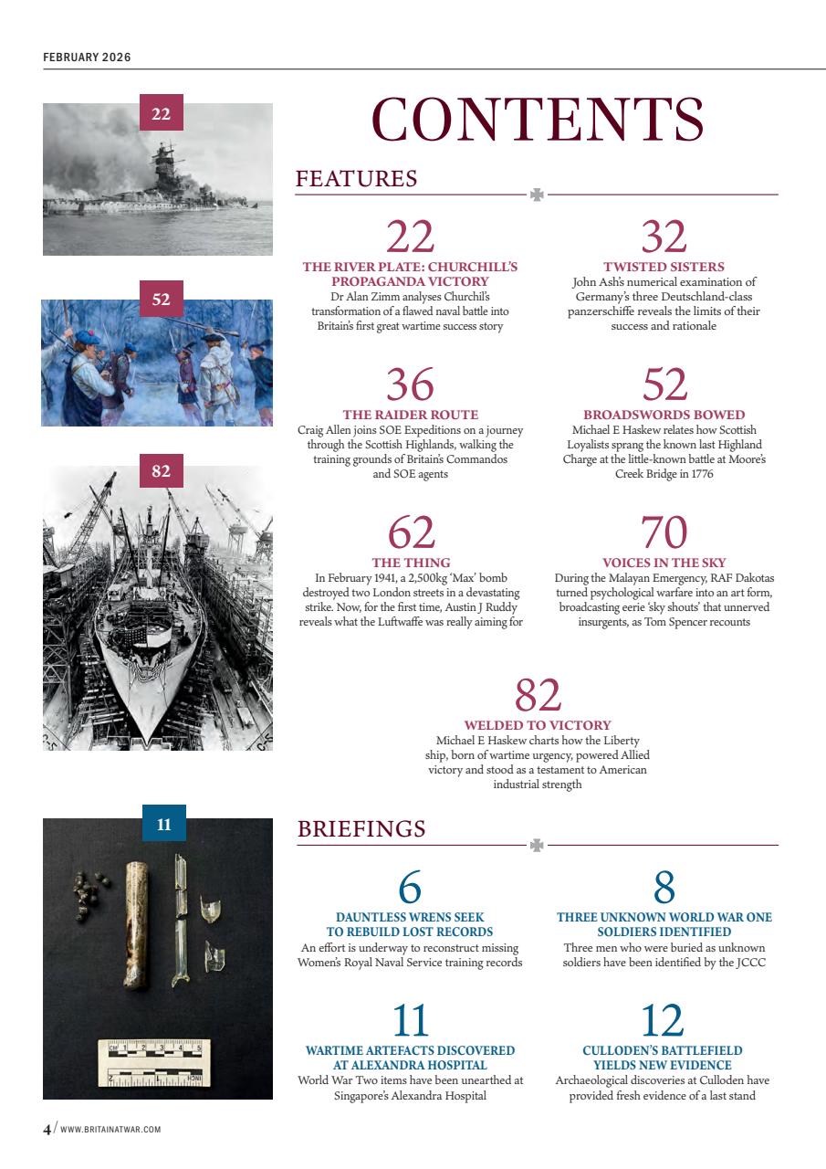 Britain at War Magazine Preview Pages