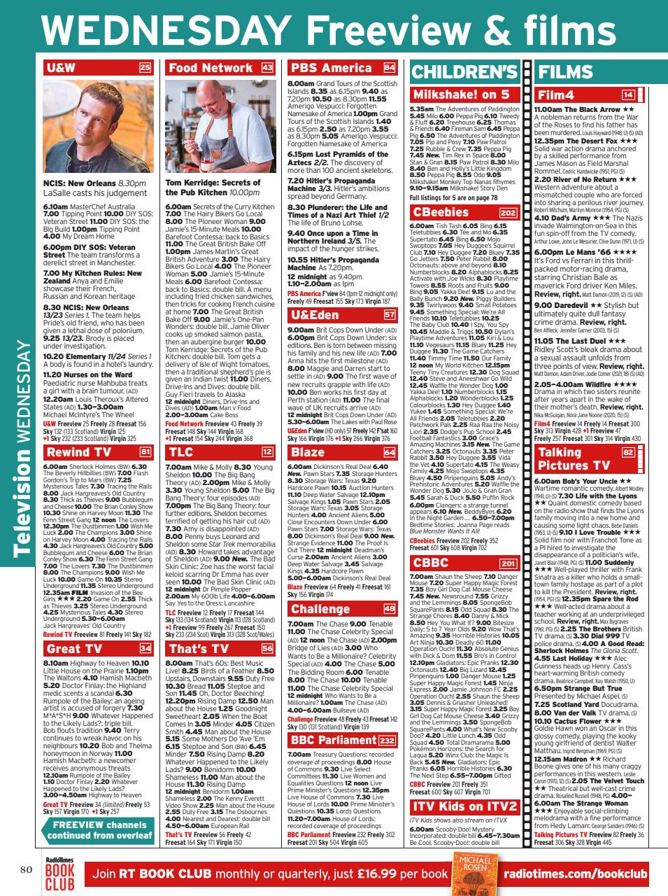 Radio Times Preview Pages