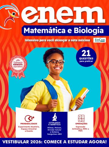 Apostilas ENEM issue Edição 2- 2026 - Matemática e Biologia