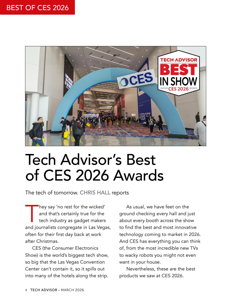 Tech Advisor Preview Pages