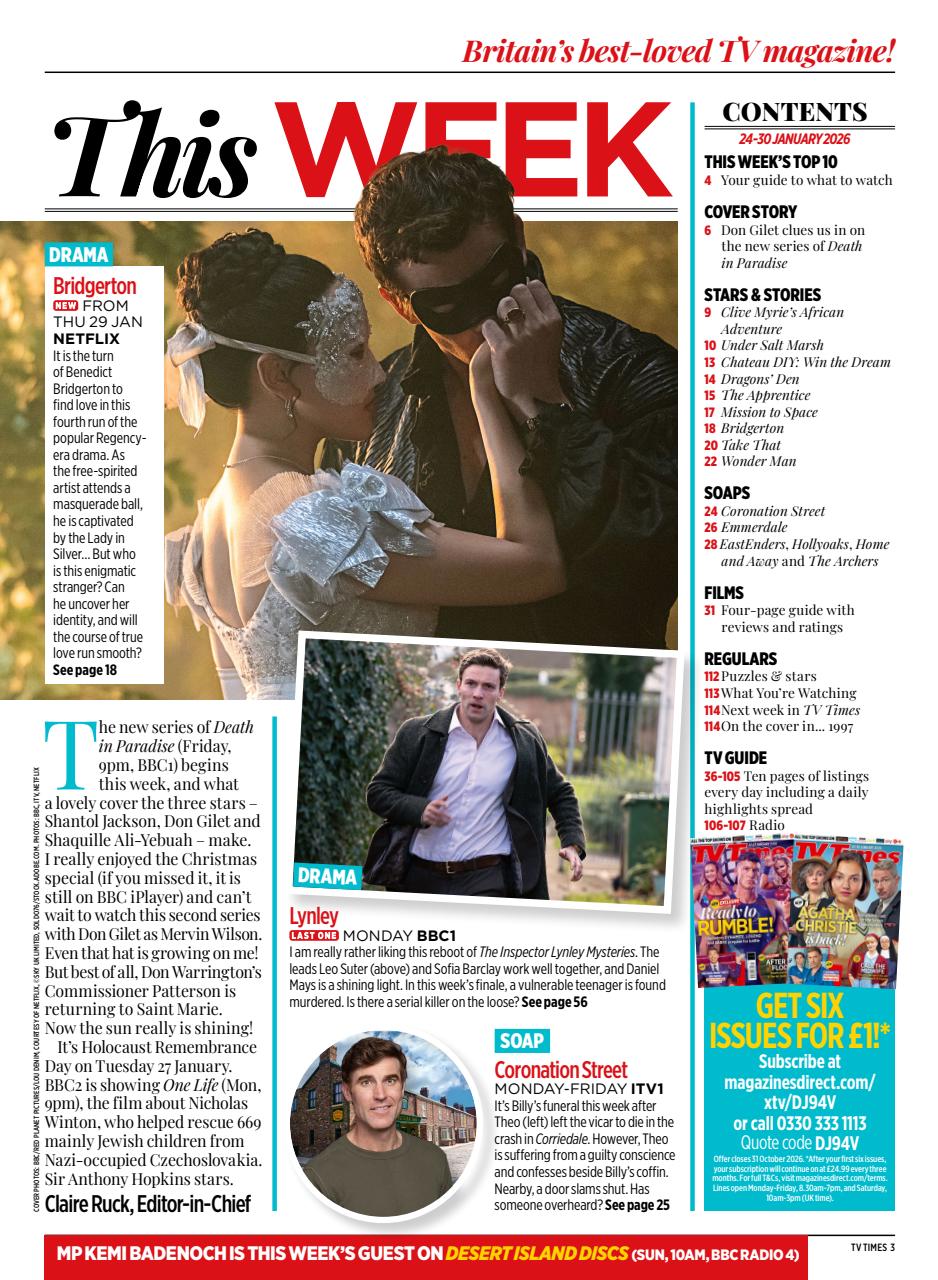 TV Times Preview Pages