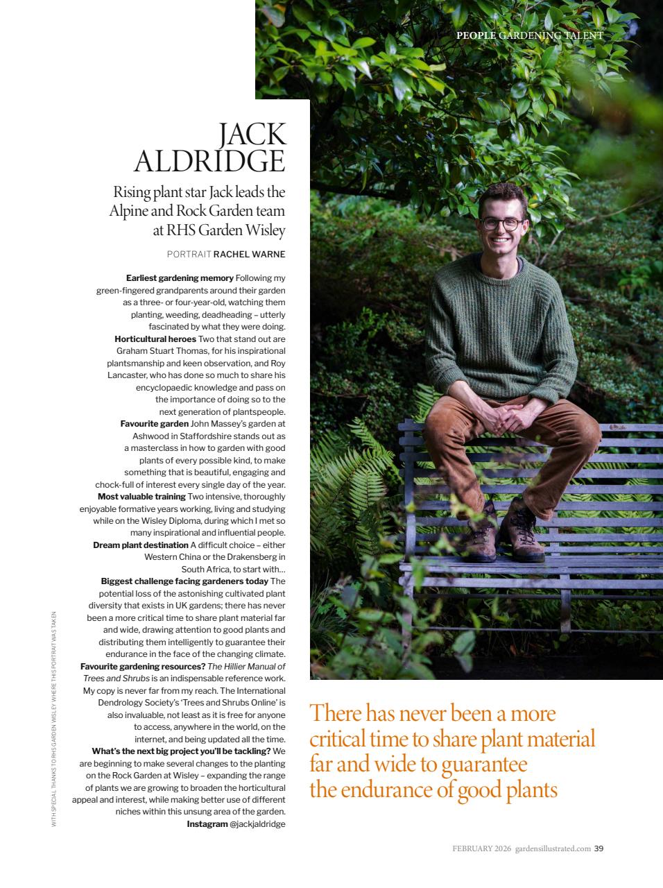 Gardens Illustrated Preview Pages