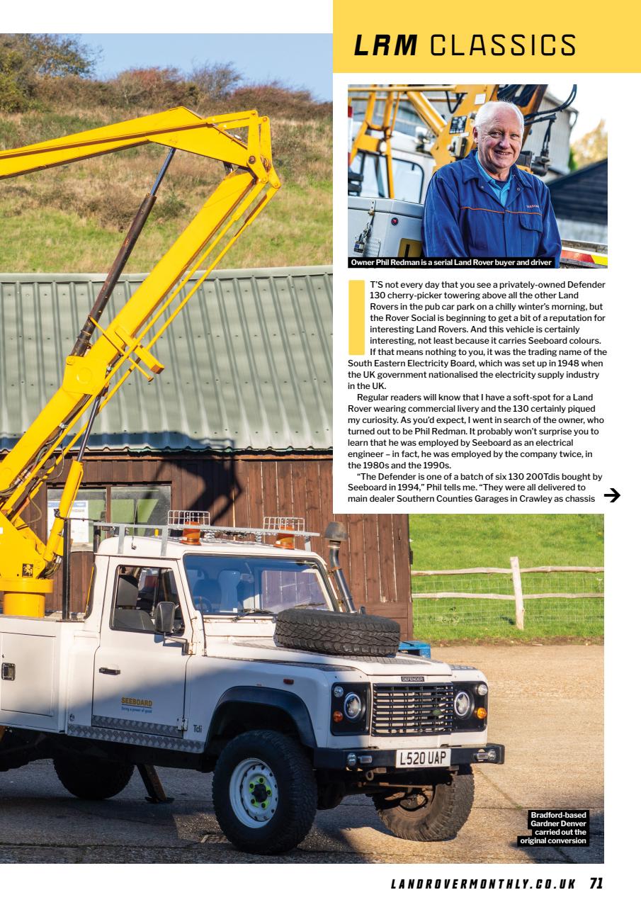 Land Rover Monthly Preview Pages