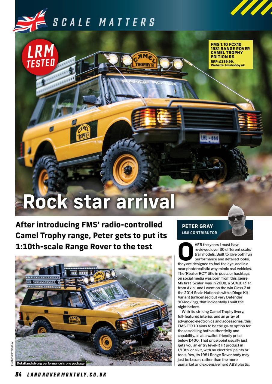 Land Rover Monthly Preview Pages