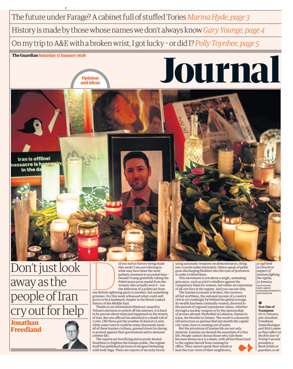 The Guardian Newspaper Preview Pages