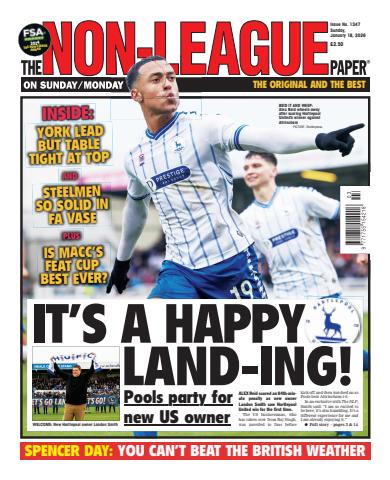 The Non-League Football Paper issue 18-Jan-2026