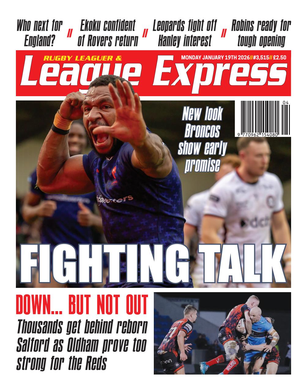 League Express Preview Pages